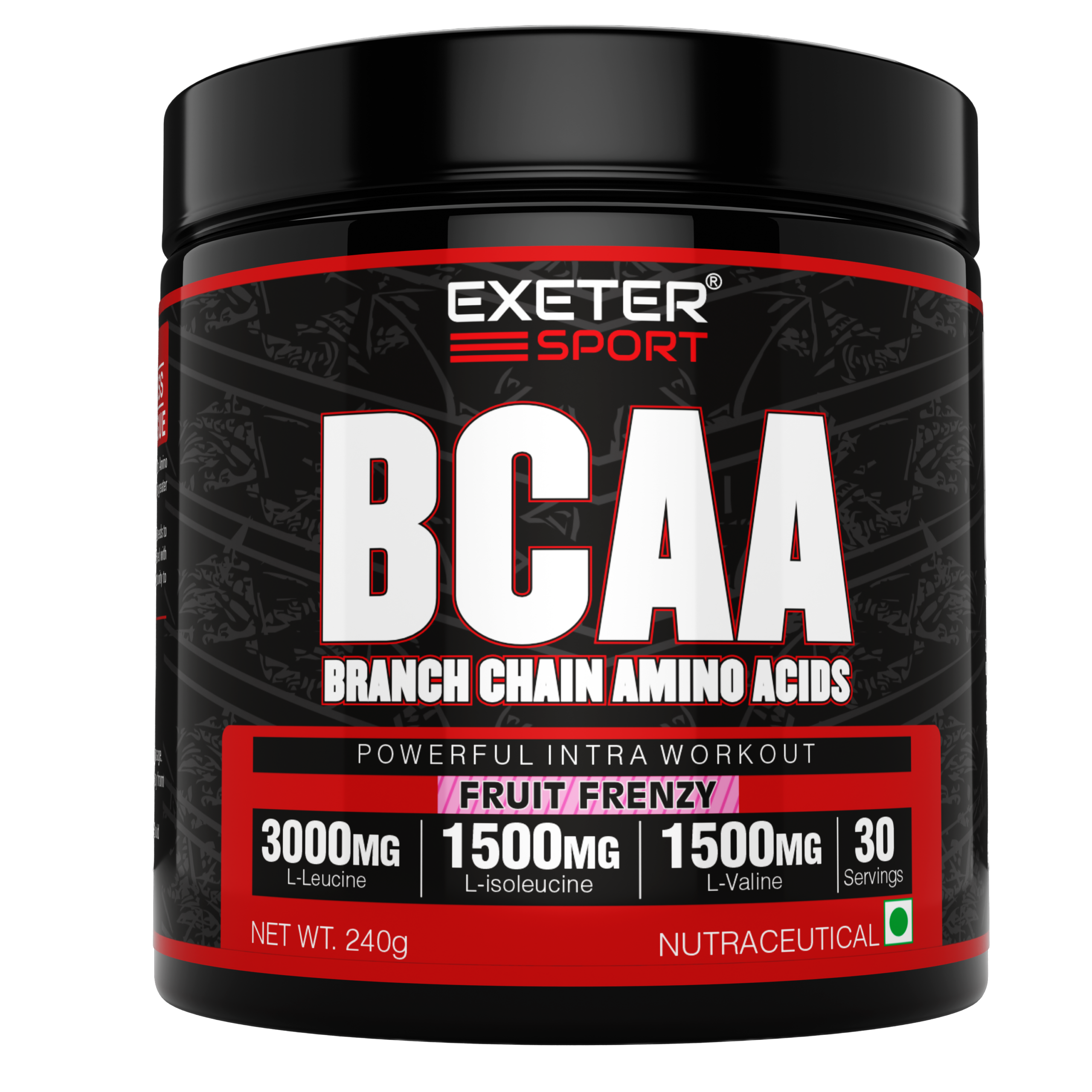 Exeter Branch Chain Amino Acid (BCAA), 240g